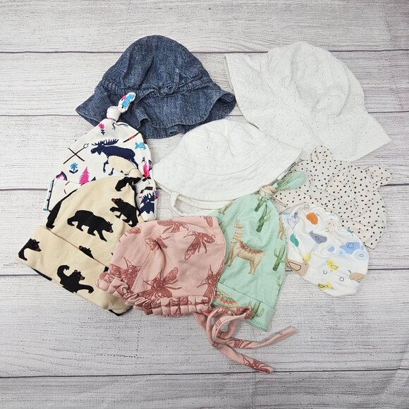 Baby Girl‎ Hat Set Kate Quinn, Gap and bamboo - Picture 2 of 3